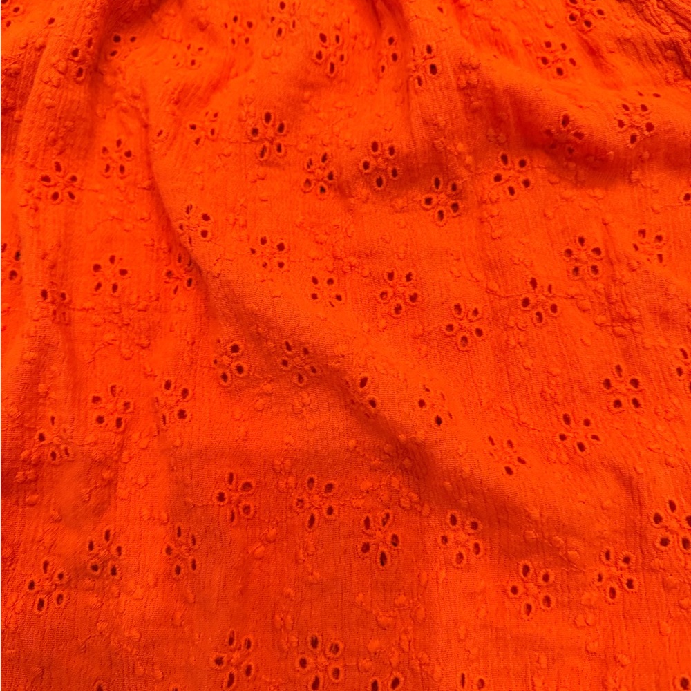 Sanctuary Off-Shoulder Eyelet Blouse - in Sunfire - Picture 6 of 6
